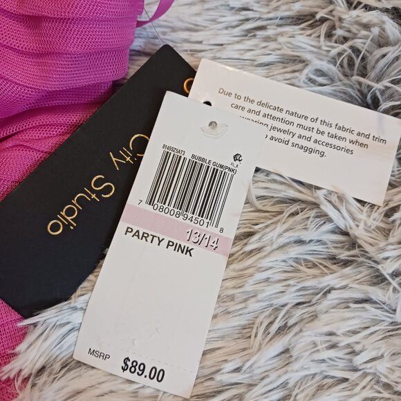 Homecoming Style Pink Party Dress - Picture 4 of 4